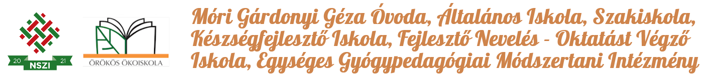 Móri Gárdonyi Géza Óvoda, Általános Iskola, Szakiskola, Készségfejlesztő Iskola és EGYMI